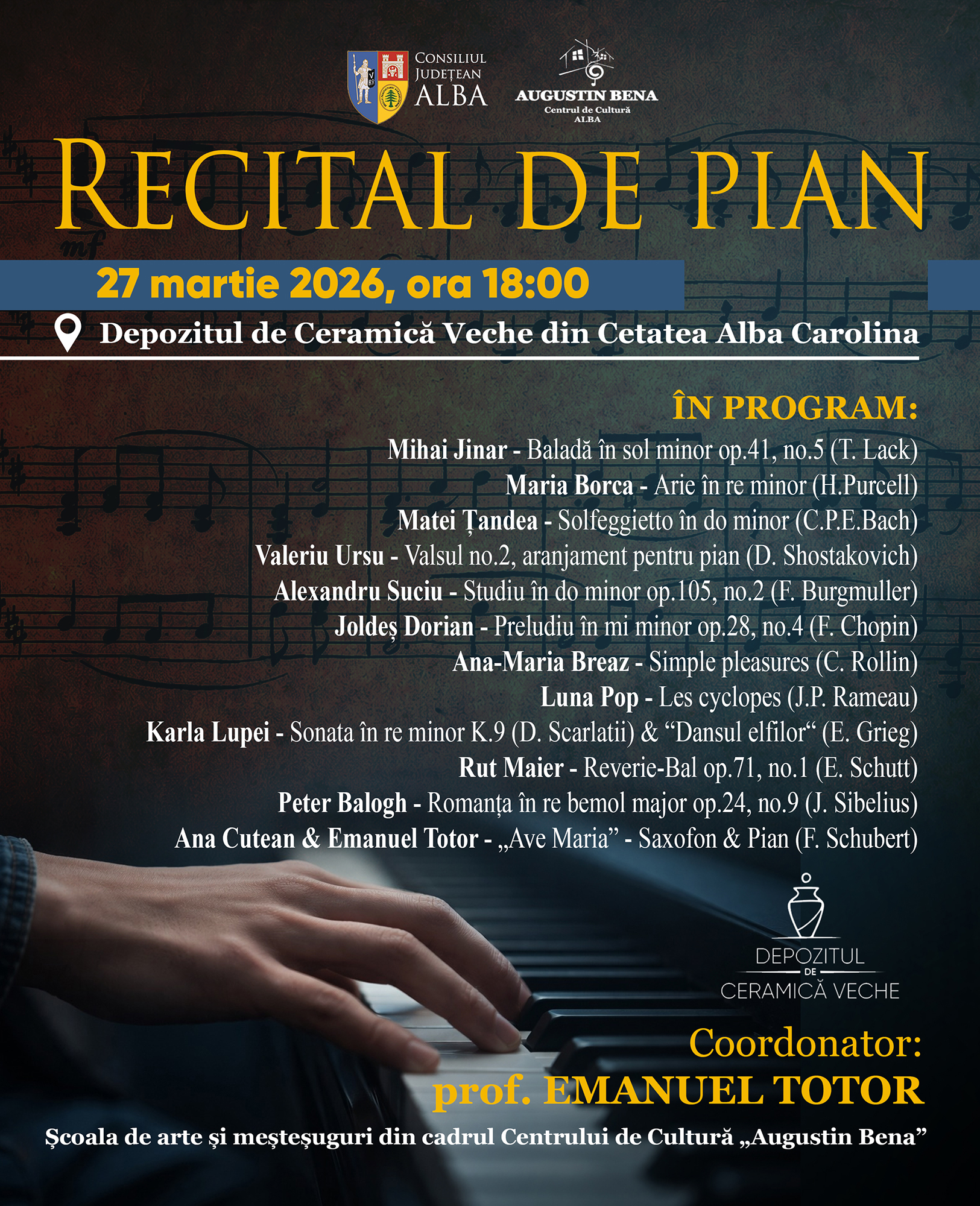 recital de pian 2026